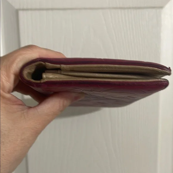 Chanel Pink Camellia Embossed Leather Wallet - Picture 3 of 8